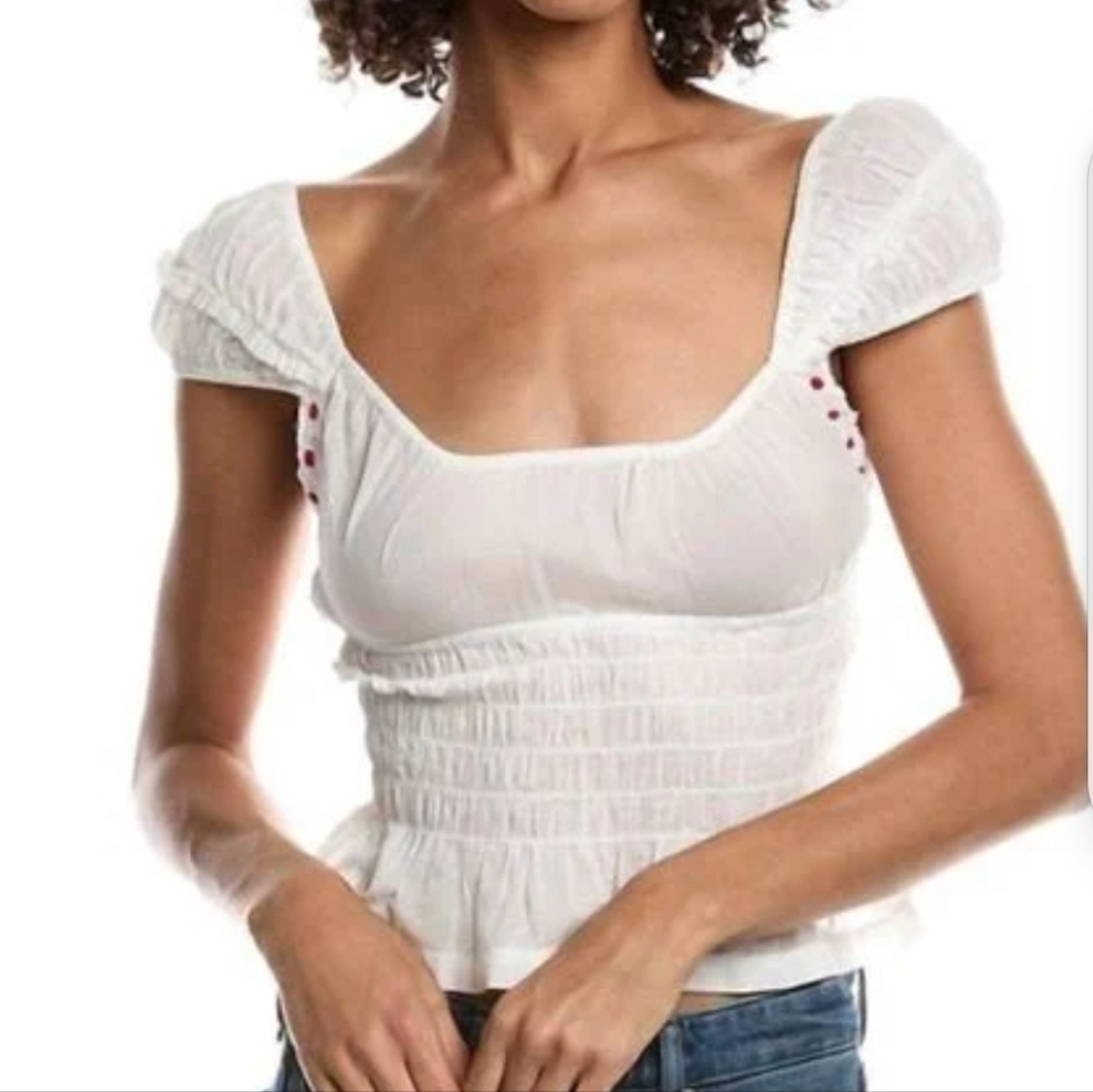 NWT Free People "Sweet On You" Crop Top   Size XS